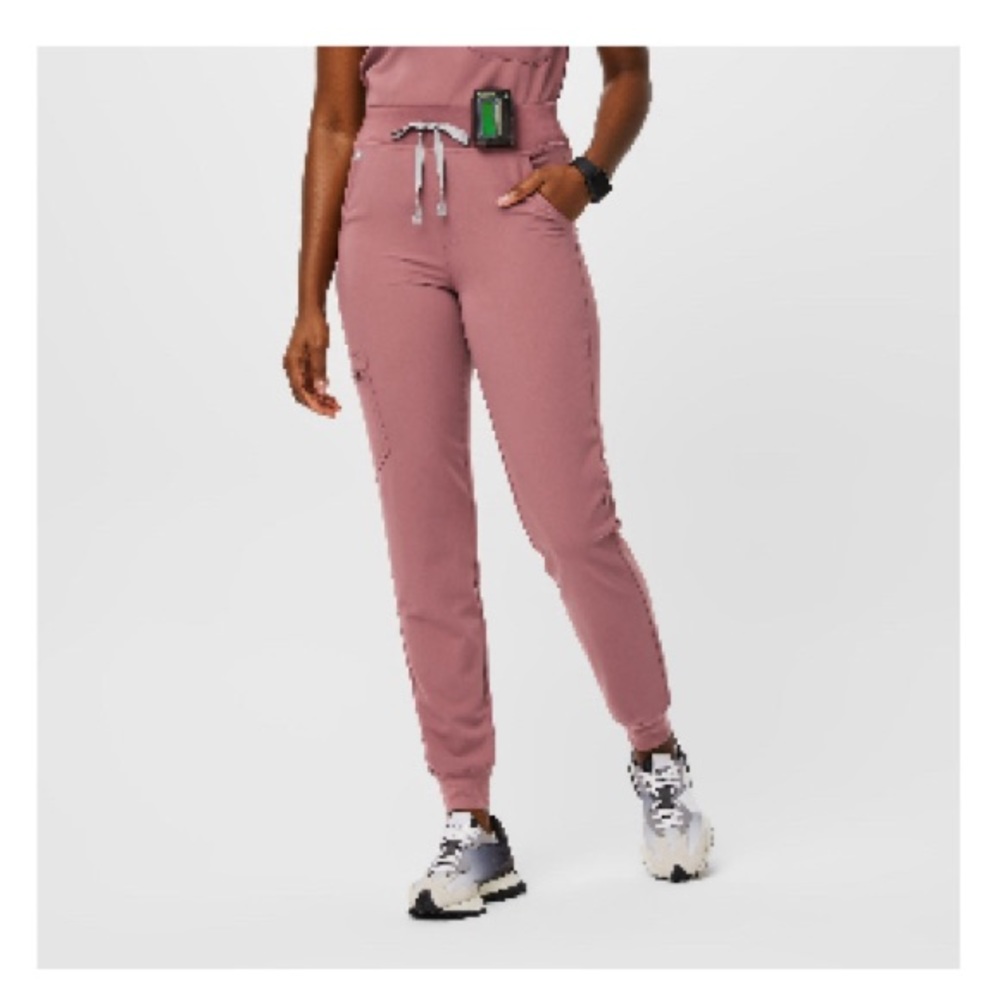 FIGS Mauve Zamora High Waisted 2.0 Jogger Scrub Pants